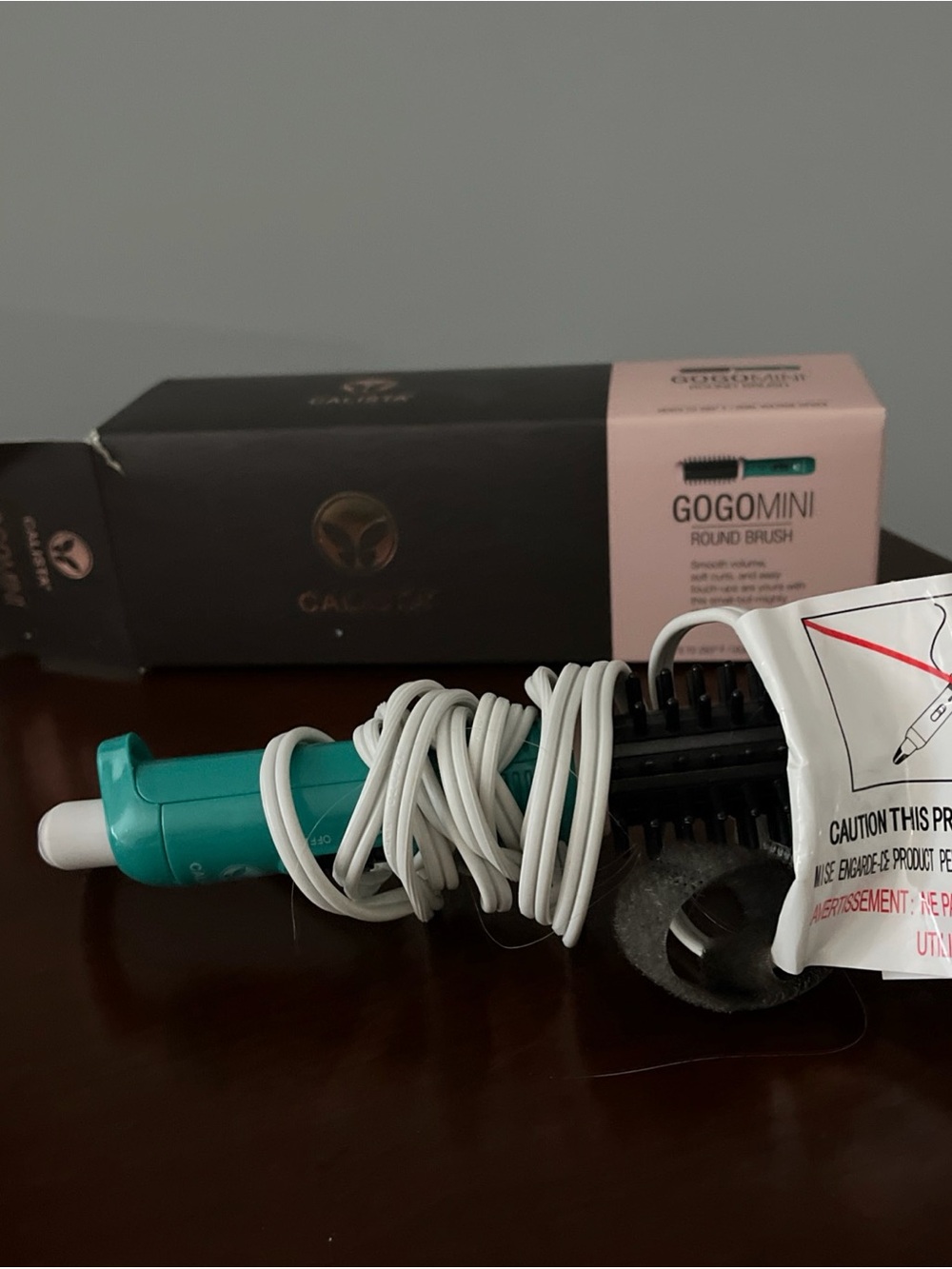 Gogomini Round Brush Hair Styler - Teal